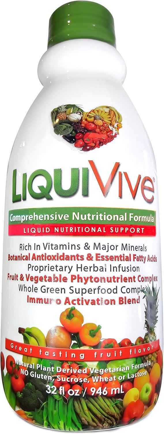Suplemento Multivitamínico Líquido LiquiVive 946 mL